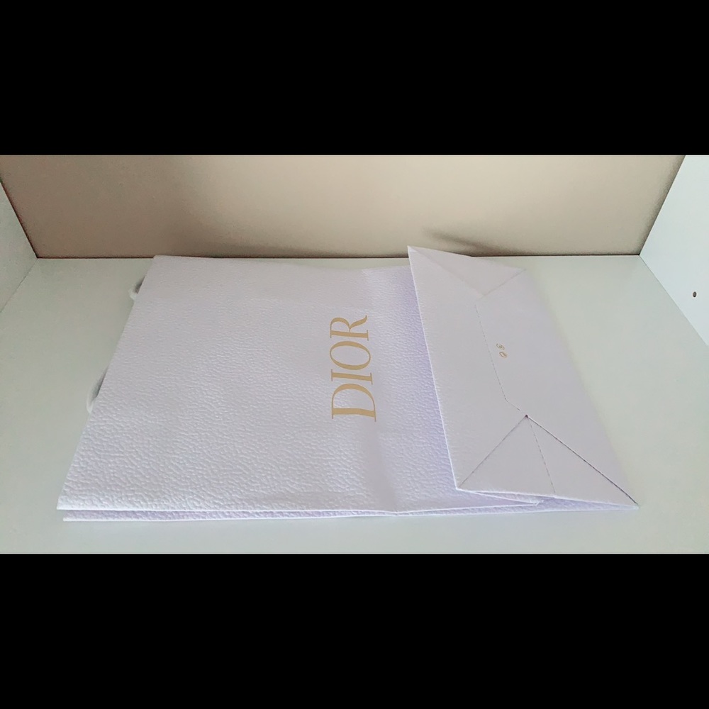 Dior shopping bag